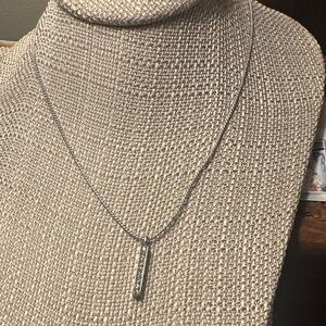 Nina Ricci Bar Pendant Necklace